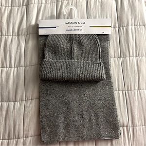 Larsson & Co Beanie & Scarf Set